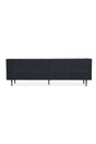 Modern European furniture - Black Relief Carved Sideboard - www.oroa.com