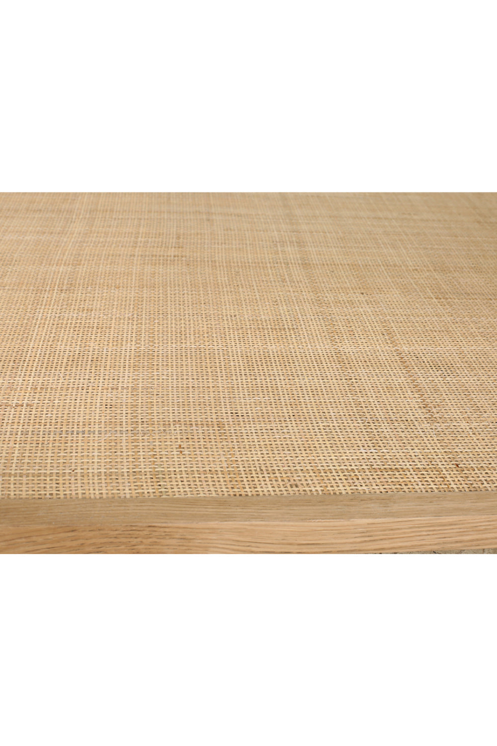 Modern European furniture - Glass & Cane Coffee Table - www.oroa.com