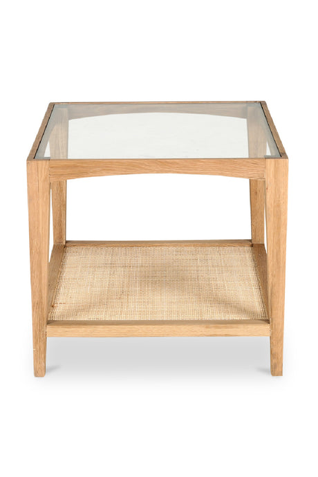 Cane Shelf Side Table | Novi Living Harrington | Oroa.com