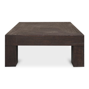 Solid Oak Square Coffee Table | Novi Living Evander