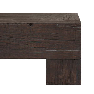 Solid Oak Square Coffee Table | Novi Living Evander
