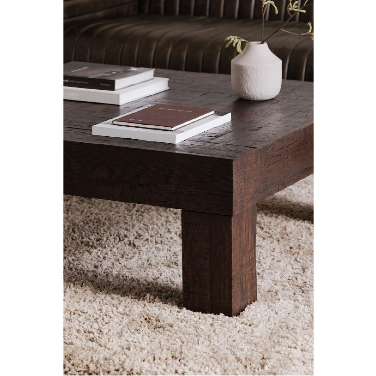 Solid Oak Square Coffee Table | Novi Living Evander