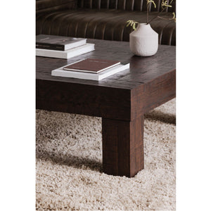 Solid Oak Square Coffee Table | Novi Living Evander