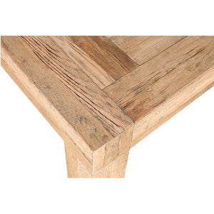 Solid Oak Square Coffee Table | Novi Living Evander