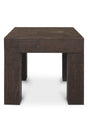 Modern European furniture - Rustic Oak Square Side Table - www.oroa.com