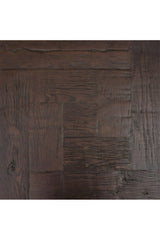 Modern European furniture - Rustic Oak Square Side Table - www.oroa.com