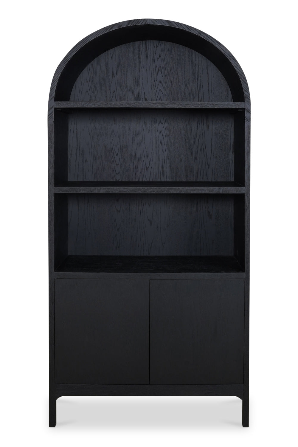 Black Oak Arched Cabinet | Novi Living Wilde | Oroa.com