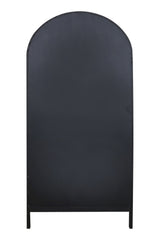 Modern European furniture - Black Oak Arched Cabinet - www.oroa.com