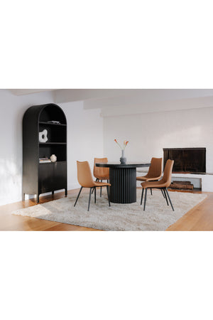 Black Oak Arched Cabinet | Novi Living Wilde | Oroa.com