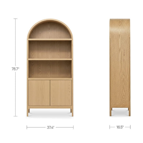 Oak Arched Cabinet | Novi Living Wilde -  www.oroa.com