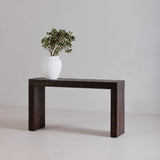 Modern European furniture - Rustic Oak Console Table - www.oroa.com