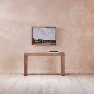 Rustic Oak Console Table | Novi Living Evander | Oroa.com