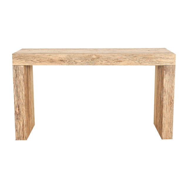 Rustic Oak Console Table | Novi Living Evander | Oroa.com