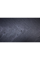 Modern European furniture - Black Herringbone Patterned Dining Table - www.oroa.com
