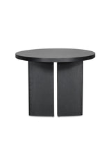 Modern European furniture - Black Herringbone Patterned Dining Table - www.oroa.com