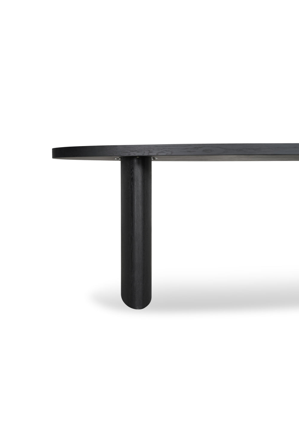 Black Herringbone Patterned Dining Table | Novi Living William