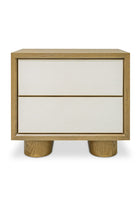 Modern European furniture - Refined Shagreen Nightstand - www.oroa.com