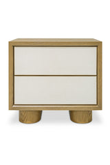 Modern European furniture - Refined Shagreen Nightstand - www.oroa.com
