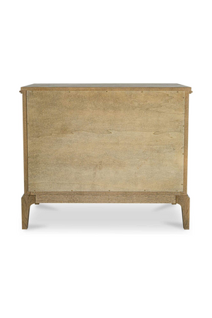 Brown Oak 2-Drawer Nightstand | Novi Living Sadie | Oroa.com