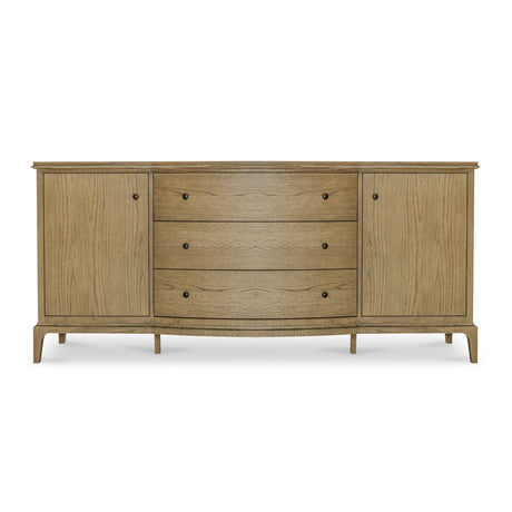 Modern European furniture - Brown Oak Sideboard - www.oroa.com