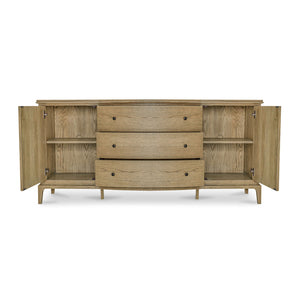 Modern European furniture - Brown Oak Sideboard - www.oroa.com