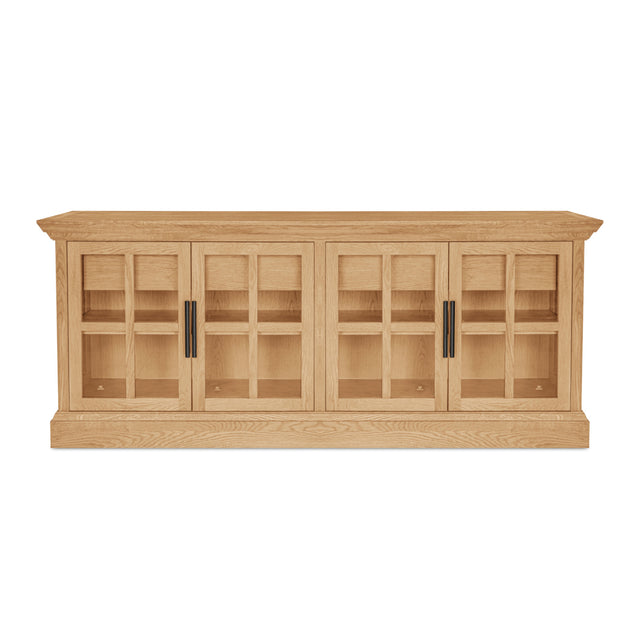 Modern European furniture - Oak 4-Door Sideboard - www.oroa.com