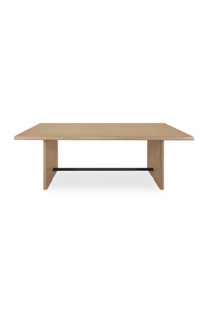 Natural Oak Dining Table | Novi Living Madison | Oroa.com