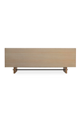 Modern European furniture - 4-Door Natural Oak Sideboard - www.oroa.com