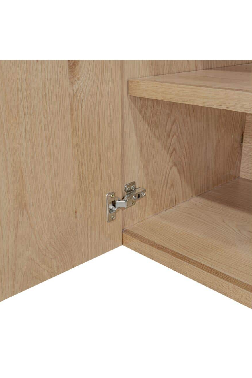 4-Door Natural Oak Sideboard | Novi Living Madison | Oroa.com