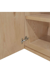 Modern European furniture - 4-Door Natural Oak Sideboard - www.oroa.com