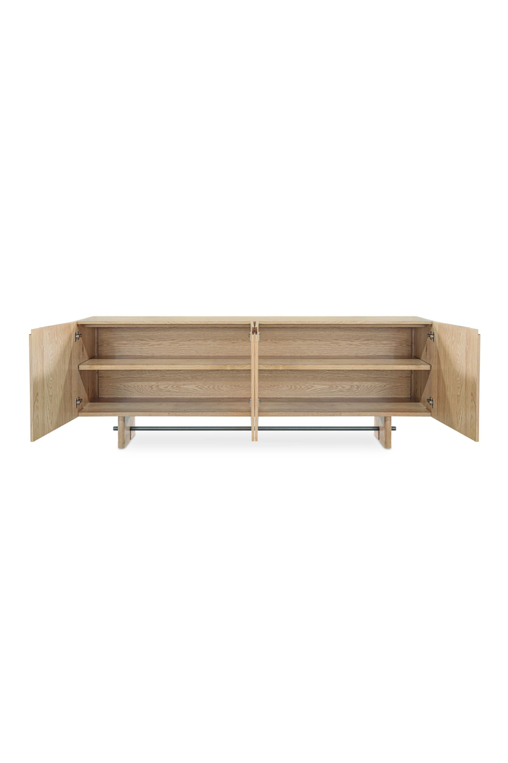 4-Door Natural Oak Sideboard | Novi Living Madison | Oroa.com