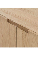 Modern European furniture - 4-Door Natural Oak Sideboard - www.oroa.com