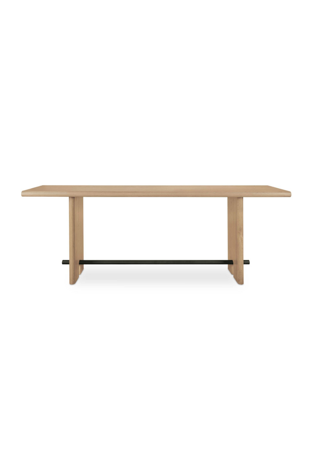 Natural Oak Console Table | Novi Living Madison | Oroa.com