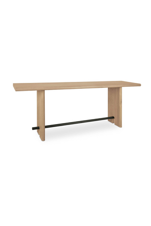 Natural Oak Console Table | Novi Living Madison | Oroa.com