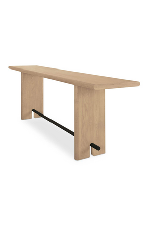 Natural Oak Console Table | Novi Living Madison | Oroa.com