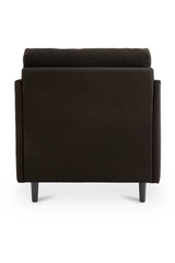 Modern European furniture - Leather Arm Accent Chair - www.oroa.com
