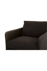 Modern European furniture - Leather Arm Accent Chair - www.oroa.com