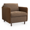 Modern European furniture - Leather Arm Accent Chair - www.oroa.com