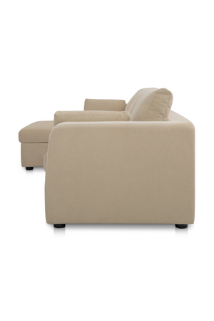 Sectional Sofa with Storage Chaise | Novi Living Burrow | Oroa.com