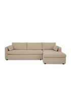 Modern European furniture - Sectional Sofa with Storage Chaise - www.oroa.com