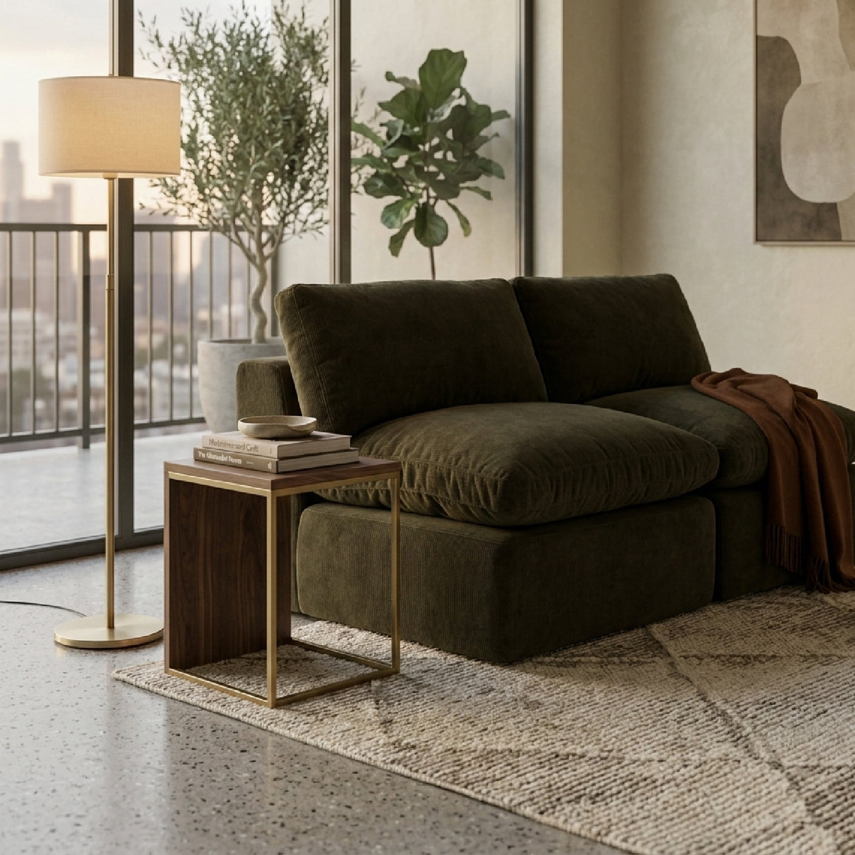   Modern Minimalist Slipper Chair | Oroa.com