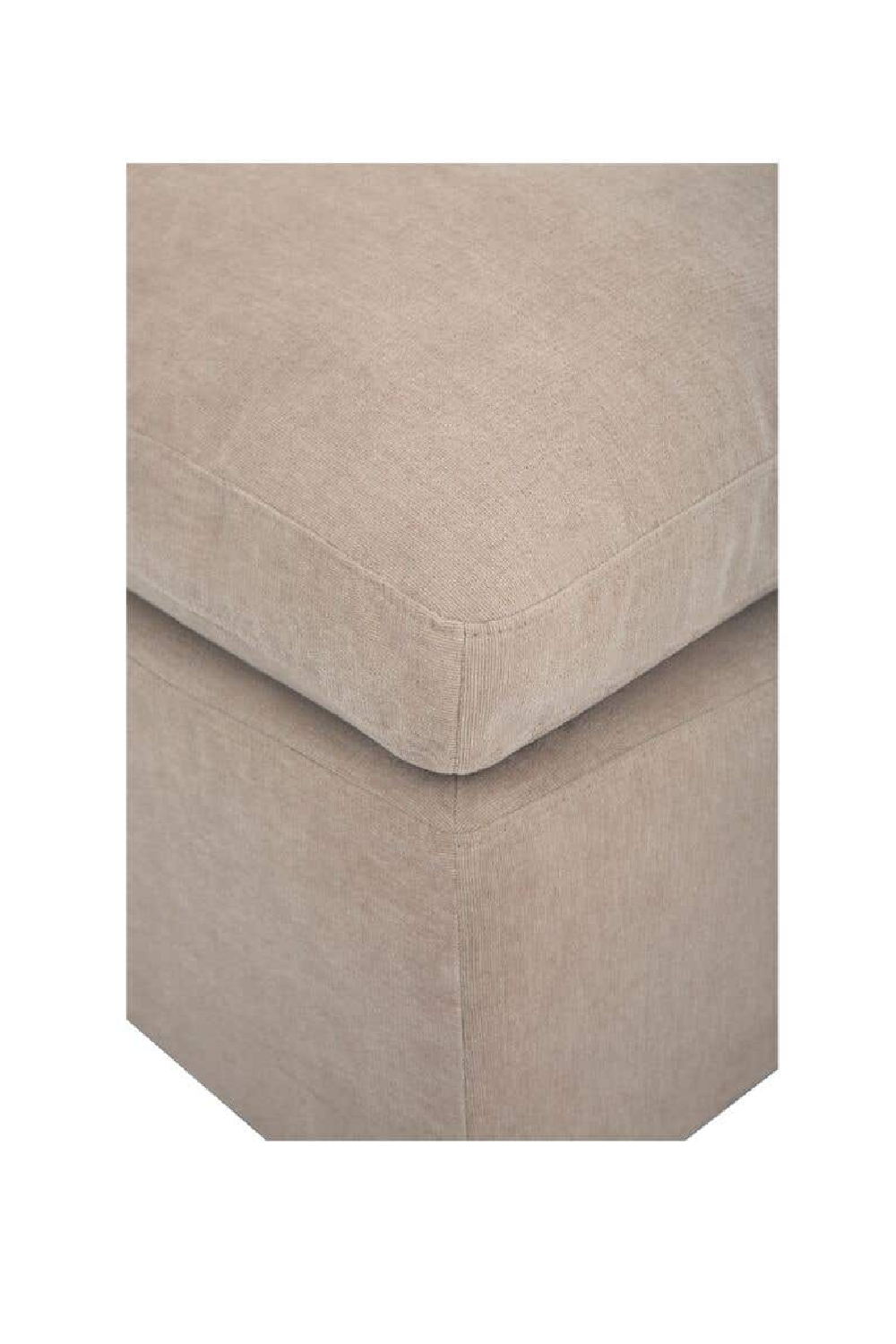 Square Upholstered Ottoman | Novi Living Cates | Oroa.com