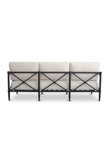 Modern European furniture - Cream Outdoor Sofa - www.oroa.com