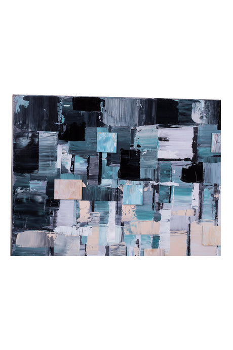Modern European furniture - Blue Ombre Wall Decor - www.oroa.com