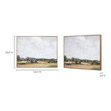 Modern European furniture - Rural Landscape Framed Painting - www.oroa.com