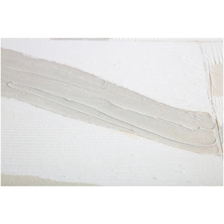 Modern European furniture - Light-Toned Strips Collage Painting - www.oroa.com