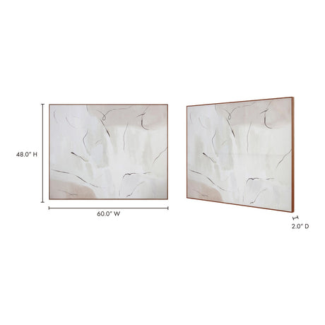 Modern European furniture - Minimalist Abstract Framed Painting - www.oroa.com