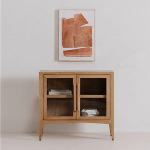 Warm Orange Framed Painting | Novi Living Cici | Oroa.com
