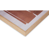 Modern European furniture - Warm Orange Framed Painting - www.oroa.com