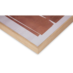 Warm Orange Framed Painting | Novi Living Cici | Oroa.com